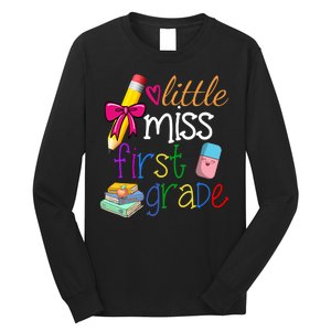 Little Miss First Grade Long Sleeve Shirt