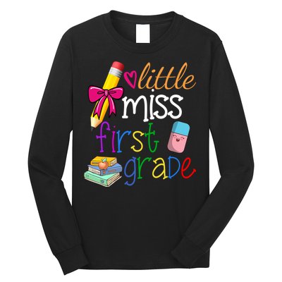 Little Miss First Grade Long Sleeve Shirt