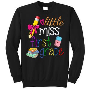 Little Miss First Grade Sweatshirt