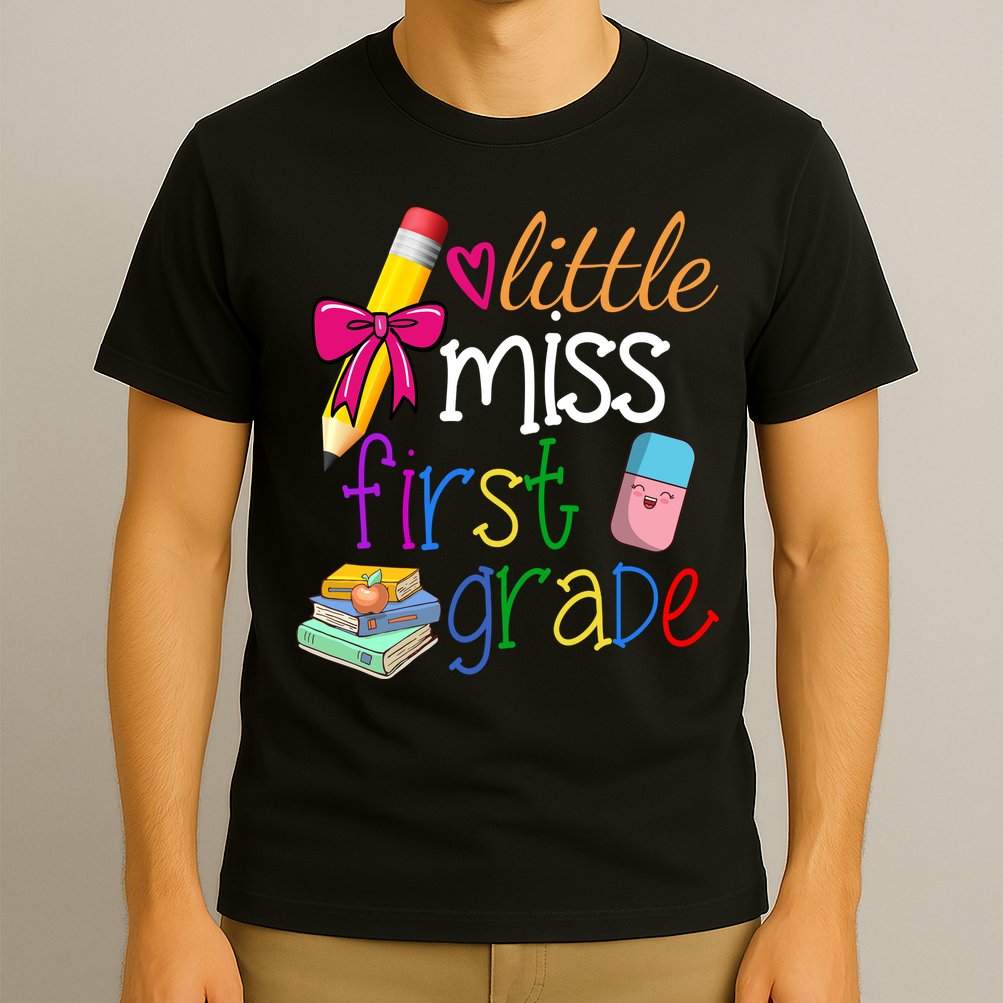 Little Miss First Grade T-Shirt