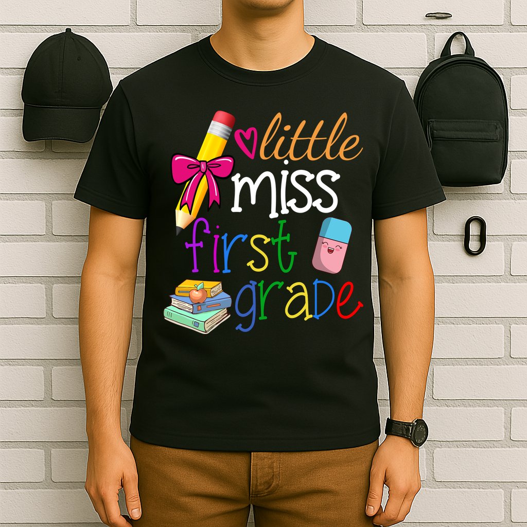 Little Miss First Grade T-Shirt