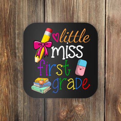 Little Miss First Grade Coaster