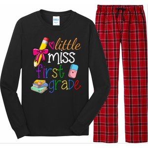 Little Miss First Grade Long Sleeve Pajama Set