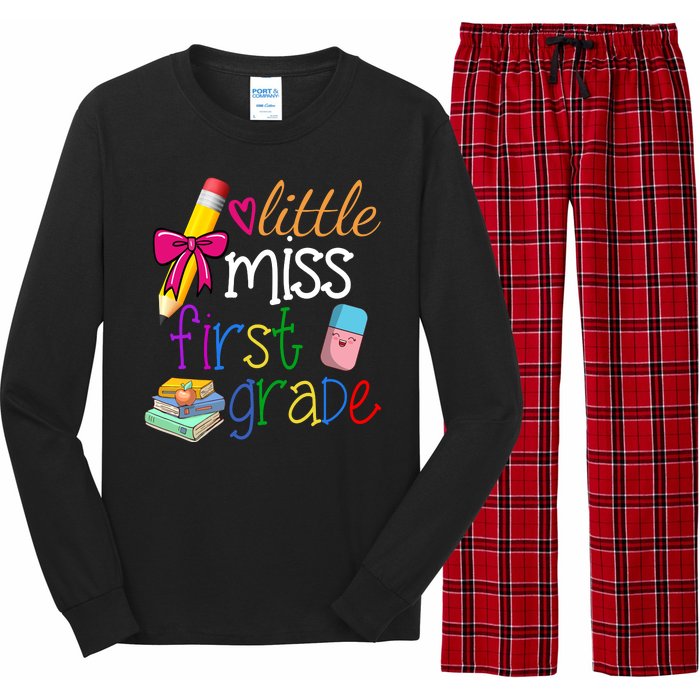 Little Miss First Grade Long Sleeve Pajama Set