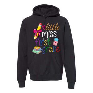 Little Miss First Grade Premium Hoodie