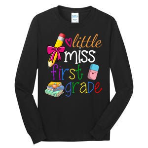 Little Miss First Grade Tall Long Sleeve T-Shirt