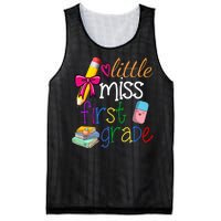 Little Miss First Grade Mesh Reversible Basketball Jersey Tank