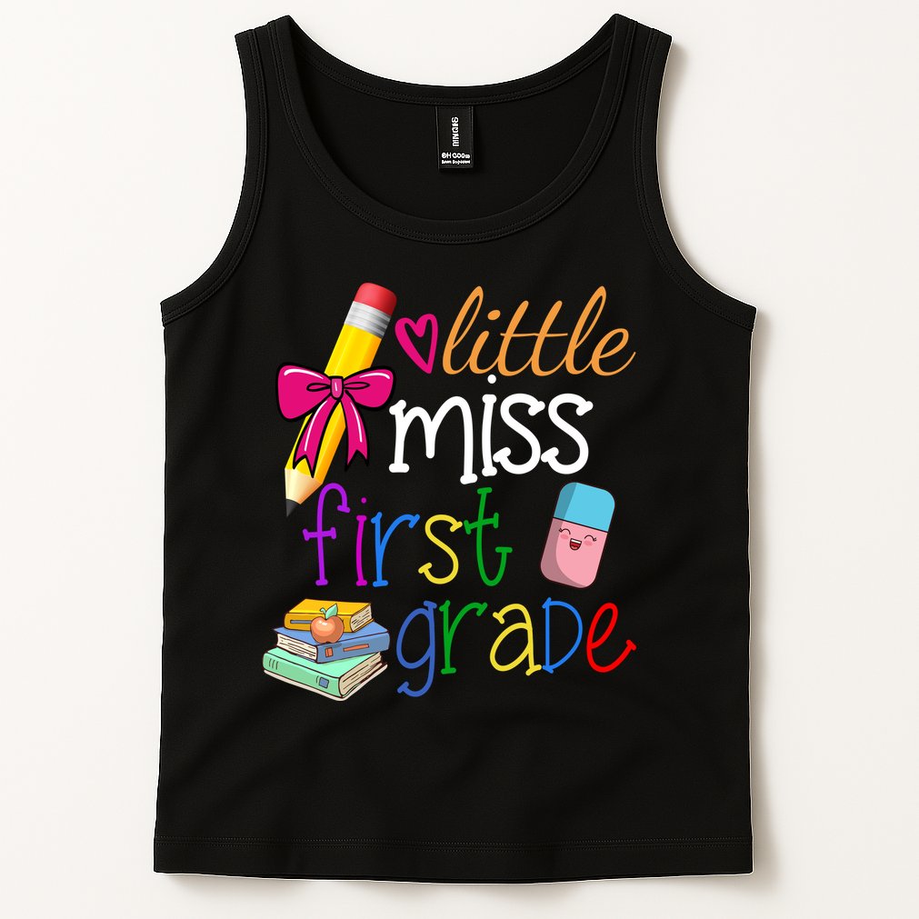 Little Miss First Grade Tank Top