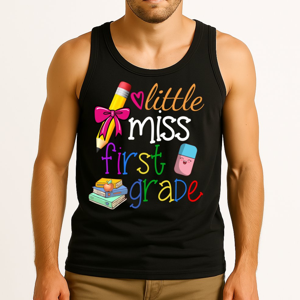 Little Miss First Grade Tank Top