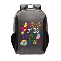 Little Miss First Grade Vector Backpack