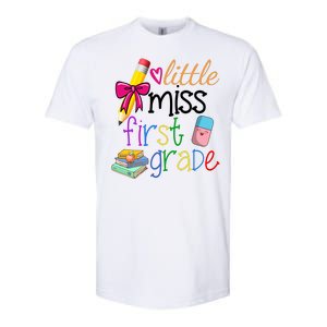 Little Miss First Grade Softstyle CVC T-Shirt