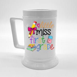 Little Miss First Grade Beer Stein