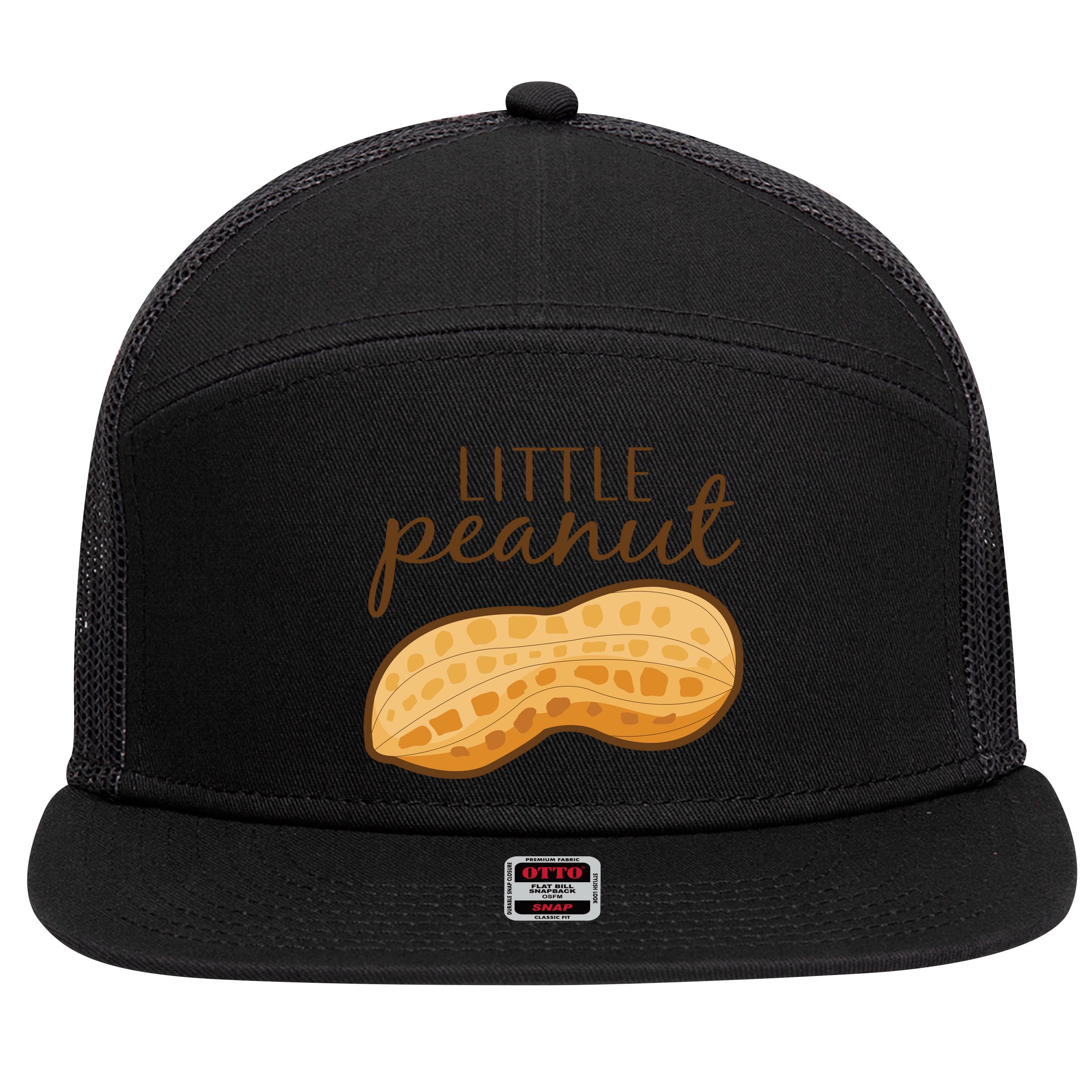 Little Peanut 7 Panel Mesh Trucker Snapback Hat