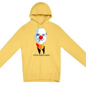 Little Pencil Neck Clown Pro Donald Trump Premium Pullover Hoodie