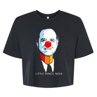 Little Pencil Neck Clown Pro Donald Trump Bella+Canvas Jersey Crop Tee