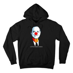 Little Pencil Neck Clown Pro Donald Trump Hoodie