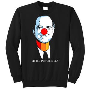 Little Pencil Neck Clown Pro Donald Trump Sweatshirt