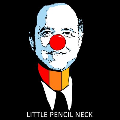 Little Pencil Neck Clown Pro Donald Trump T-Shirt