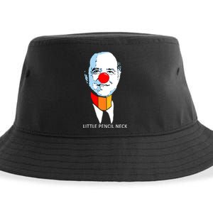 Little Pencil Neck Clown Pro Donald Trump Sustainable Bucket Hat