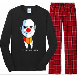 Little Pencil Neck Clown Pro Donald Trump Long Sleeve Pajama Set