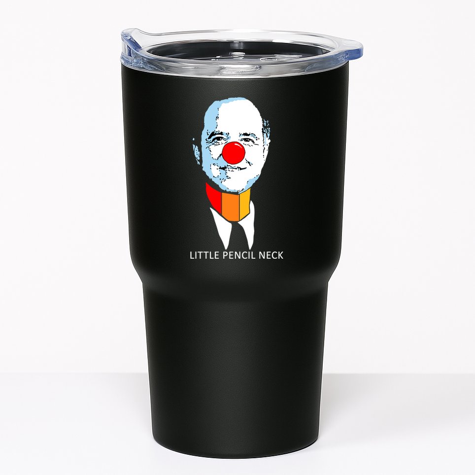 Little Pencil Neck Clown Pro Donald Trump Tumbler