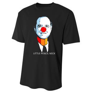 Little Pencil Neck Clown Pro Donald Trump Performance Sprint T-Shirt