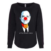 Little Pencil Neck Clown Pro Donald Trump Womens California Wash Sweatshirt