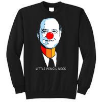 Little Pencil Neck Clown Pro Donald Trump Tall Sweatshirt