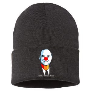 Little Pencil Neck Clown Pro Donald Trump Sustainable Knit Beanie