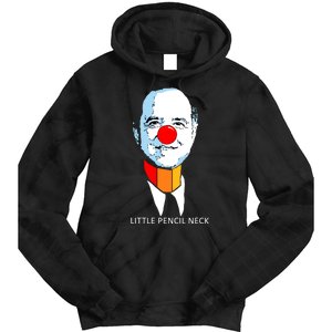 Little Pencil Neck Clown Pro Donald Trump Tie Dye Hoodie