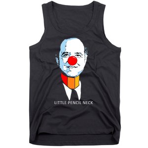 Little Pencil Neck Clown Pro Donald Trump Tank Top