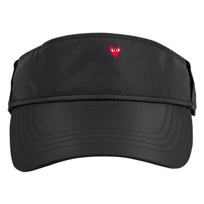 Little Pocket Heart Cute Adult Drive Performance Visor