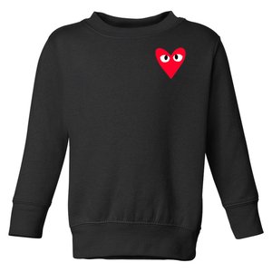 Little Pocket Heart Cute Toddler Sweatshirt