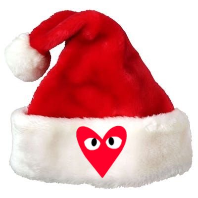 Little Pocket Heart Cute Premium Christmas Santa Hat