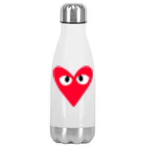 Little Pocket Heart Cute Stainless Steel Insulated Water Bottle