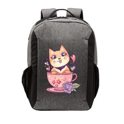 Little Teacup Dog Anime Vector Backpack