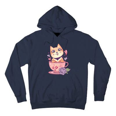 Little Teacup Dog Anime Tall Hoodie