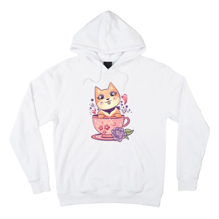 Little Teacup Dog Anime Hoodie