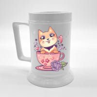 Little Teacup Dog Anime Beer Stein