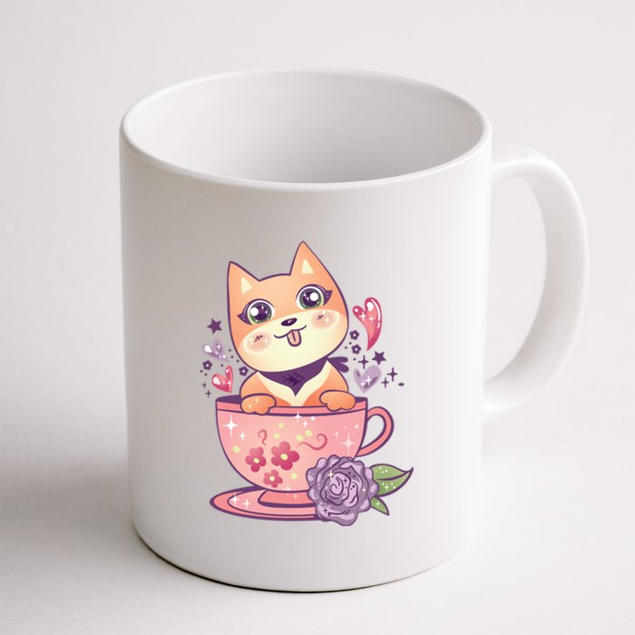 Little Teacup Dog Anime Coffee Mug