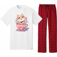 Little Teacup Dog Anime Pajama Set