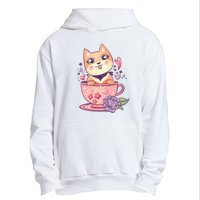 Little Teacup Dog Anime Urban Pullover Hoodie