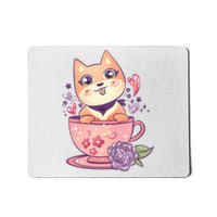 Little Teacup Dog Anime Mousepad