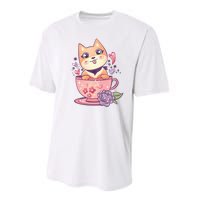 Little Teacup Dog Anime Performance Sprint T-Shirt