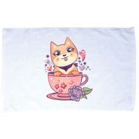 Little Teacup Dog Anime Microfiber Hand Towel