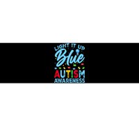 Light It Up Blue Autism Awareness Bumper Sticker