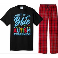 Light It Up Blue Autism Awareness Pajama Set