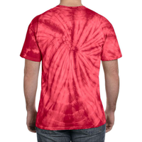 Light It Up Red Autism Acceptance Tie-Dye T-Shirt
