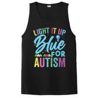 Light It Up Blue Autism Awareness PosiCharge Competitor Tank