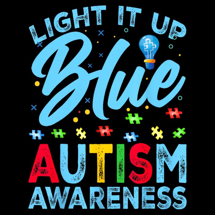 Light It Up Blue Autism Awareness Men Women Kids Wool Snapback Cap